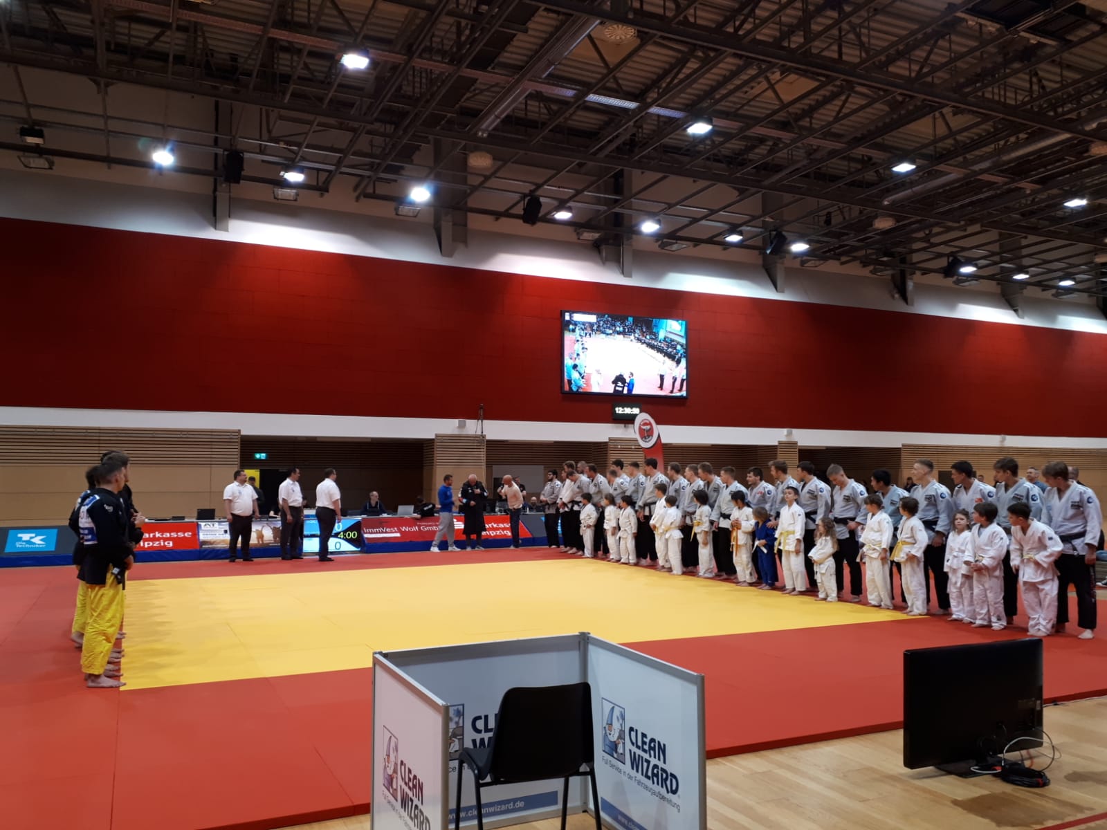 1.Judo Bundesliga 68 Niederlage gegen Rüsselsheim in Leipzig