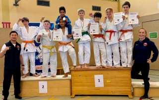 13 Medaillen zur BEM U13 für unsere Judoka