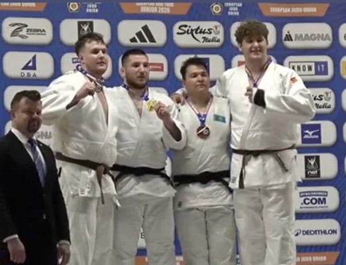 Silber für Illia Woloshin beim Junior European Cup in Lignano/Italien